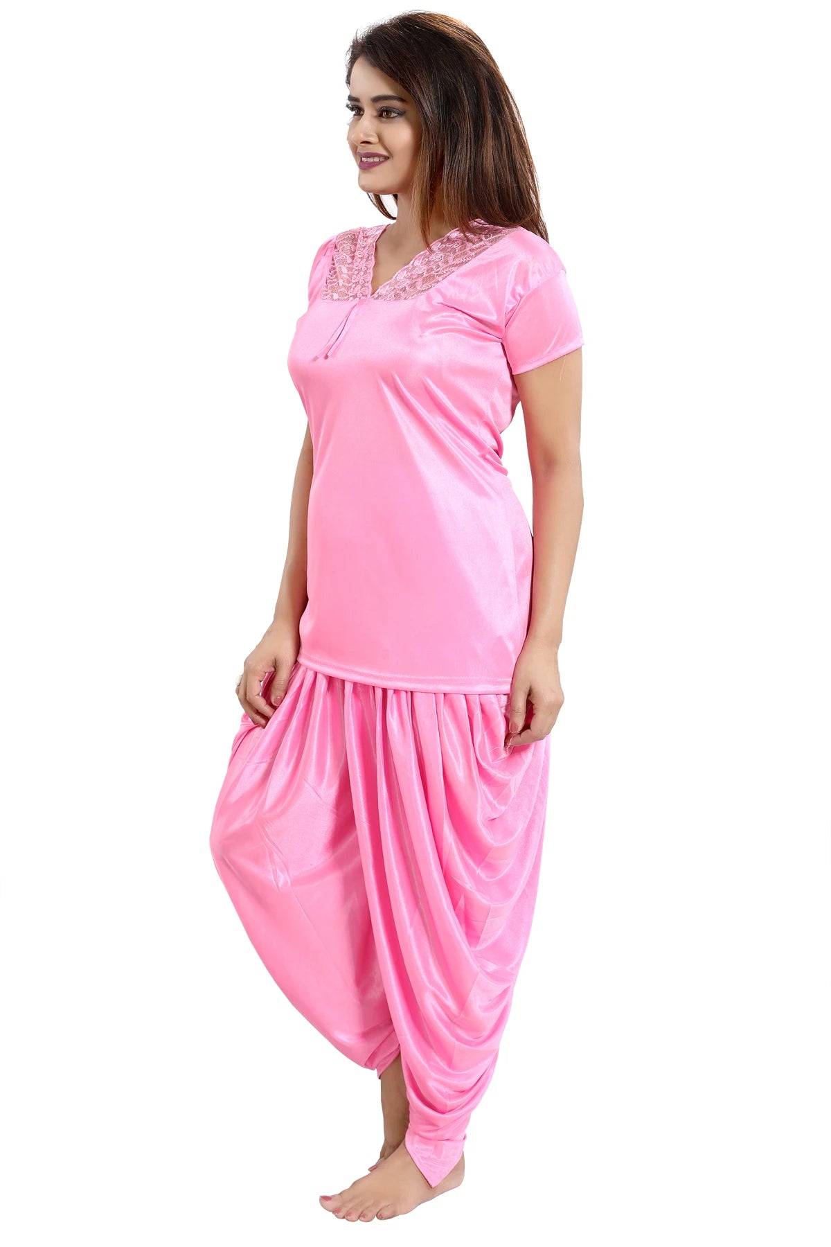 soft satin nightwear women India
