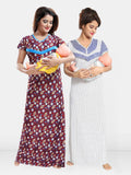 Printed Maxi Nightdress