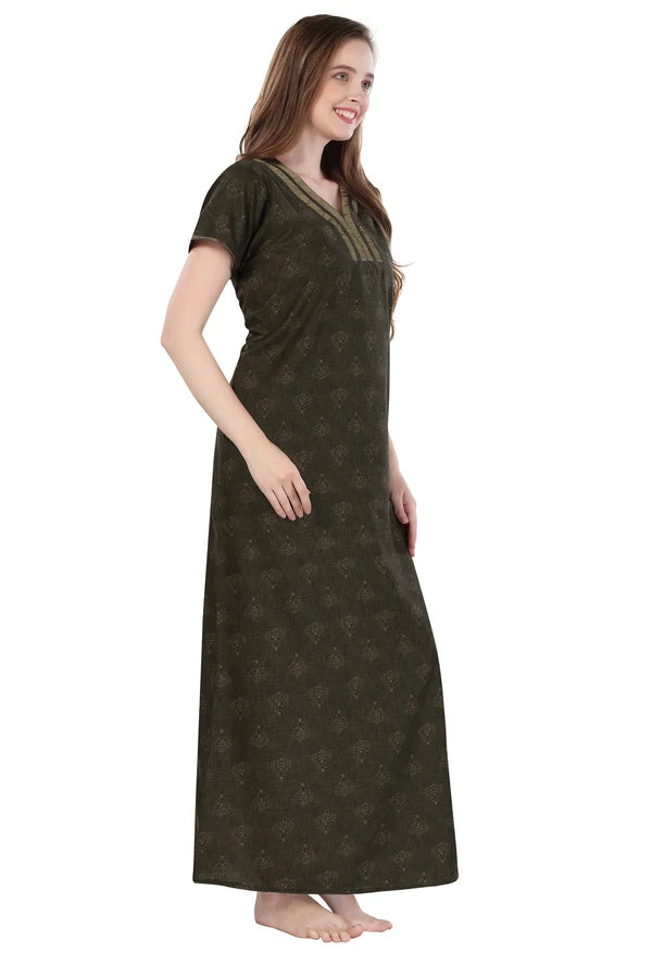 Comfortable women cotton night gown
