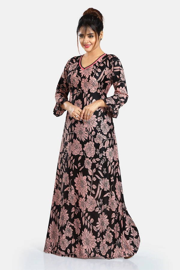 Comfortable satin nightwear for women
