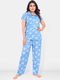 Be You Women Graphic Printed Night suit