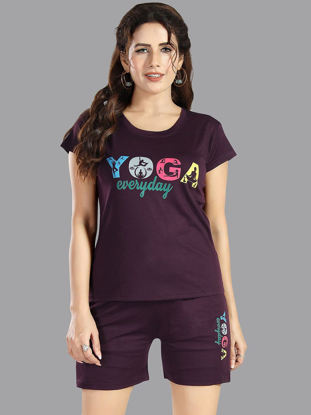 Be You Women Typography Printed Night suit