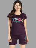 Be You Women Typography Printed Night suit
