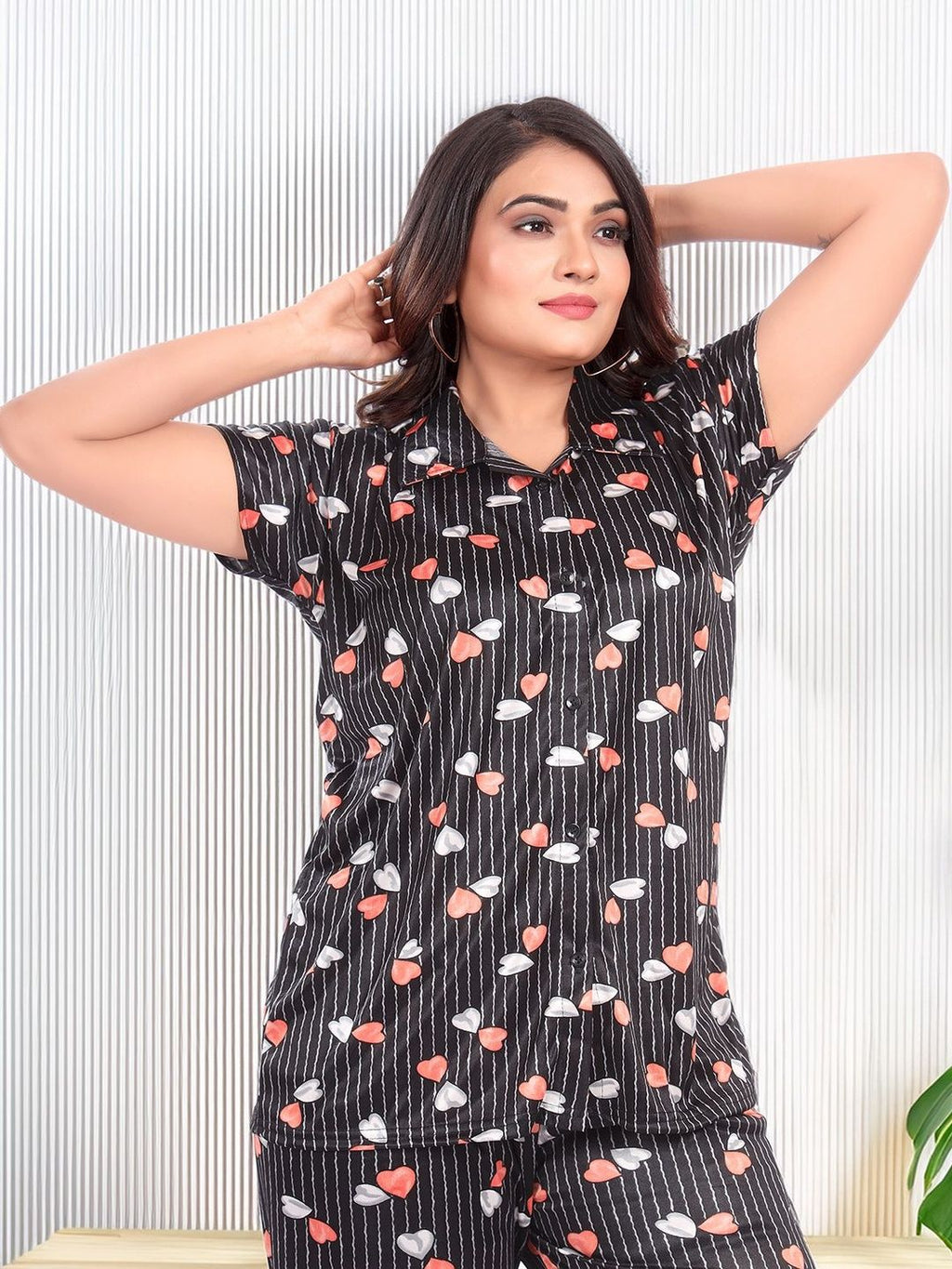 Women Printed Night suit