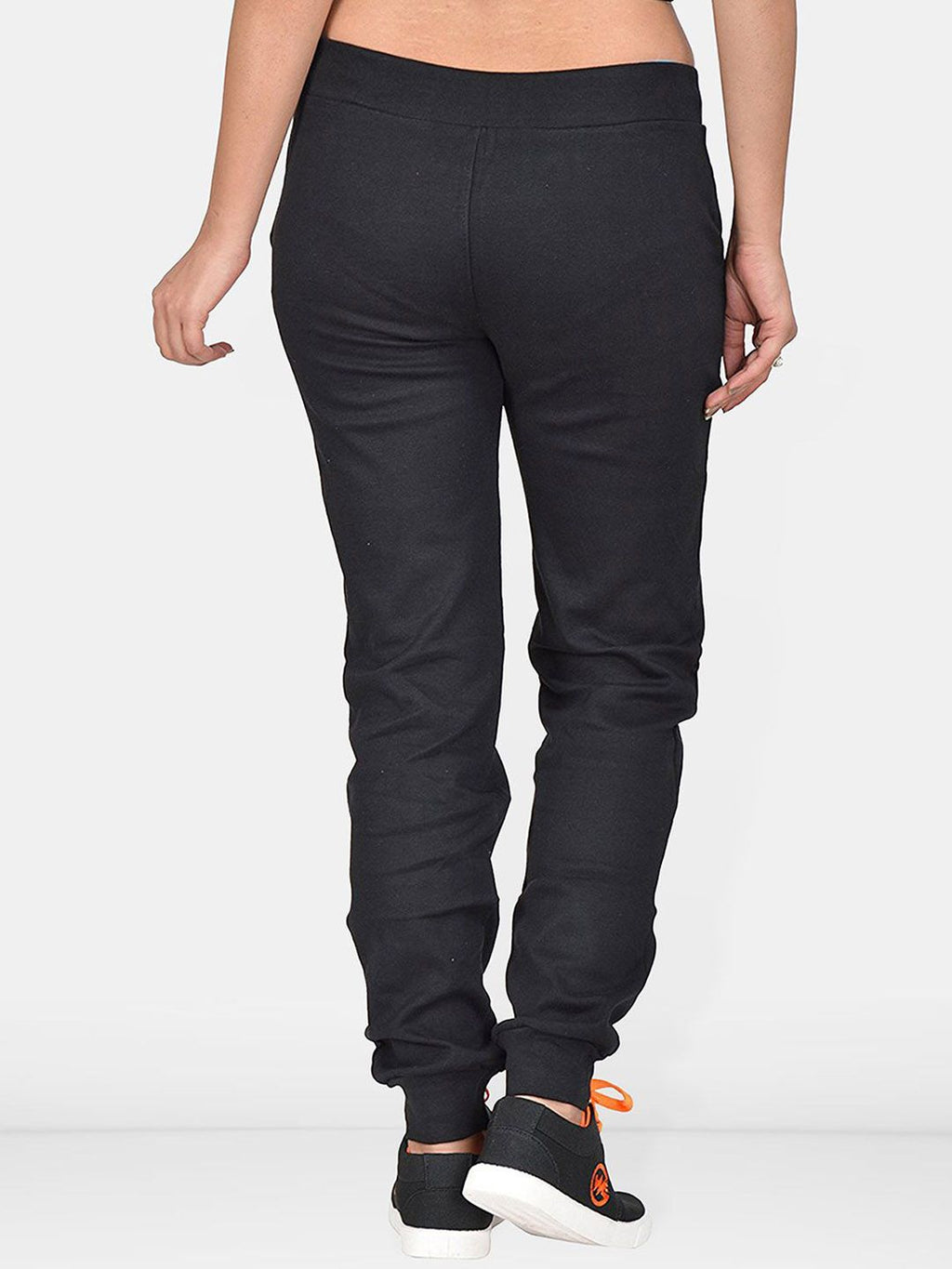 Women Cotton Relaxed-Fit Joggers Track Pants