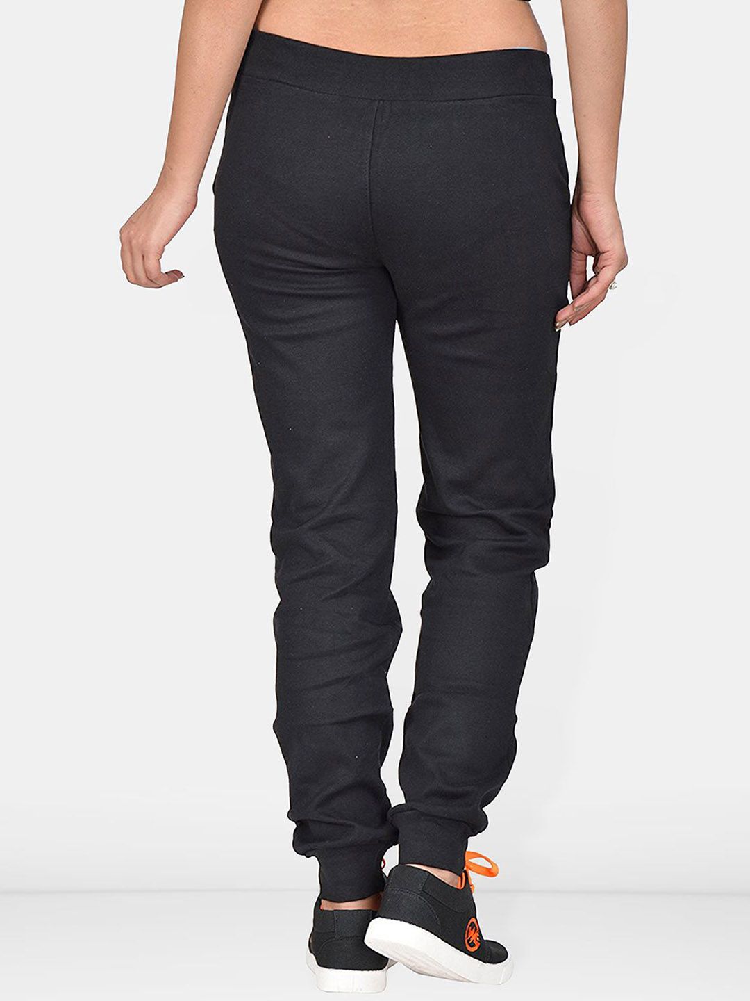Women Cotton Relaxed-Fit Joggers Track Pants
