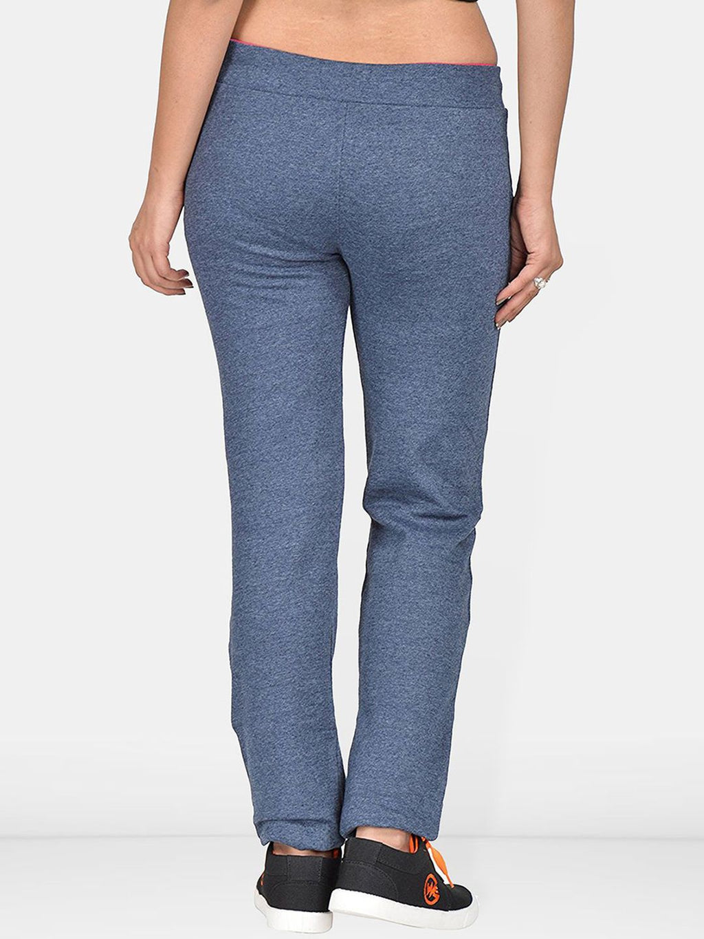 Women Mid-Rise Relaxed-Fit Track Pants