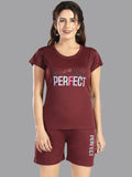 Be You Women Typography Printed Night suit