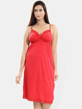 Be You Sleeveless Cotton Knee Length Nightdress