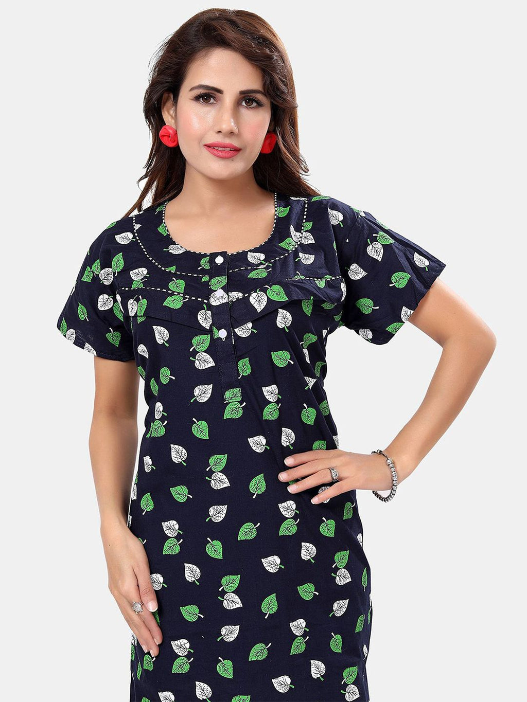 Printed Maxi Nightdress