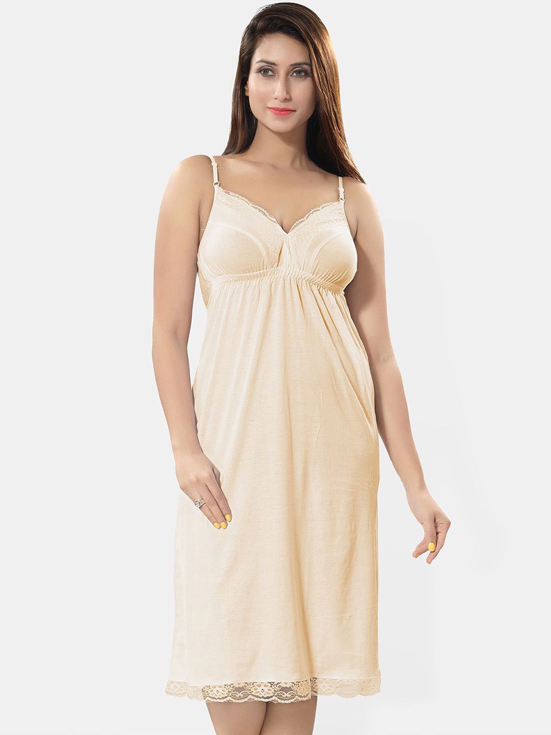 Be You Cotton Knee Length Nightdress