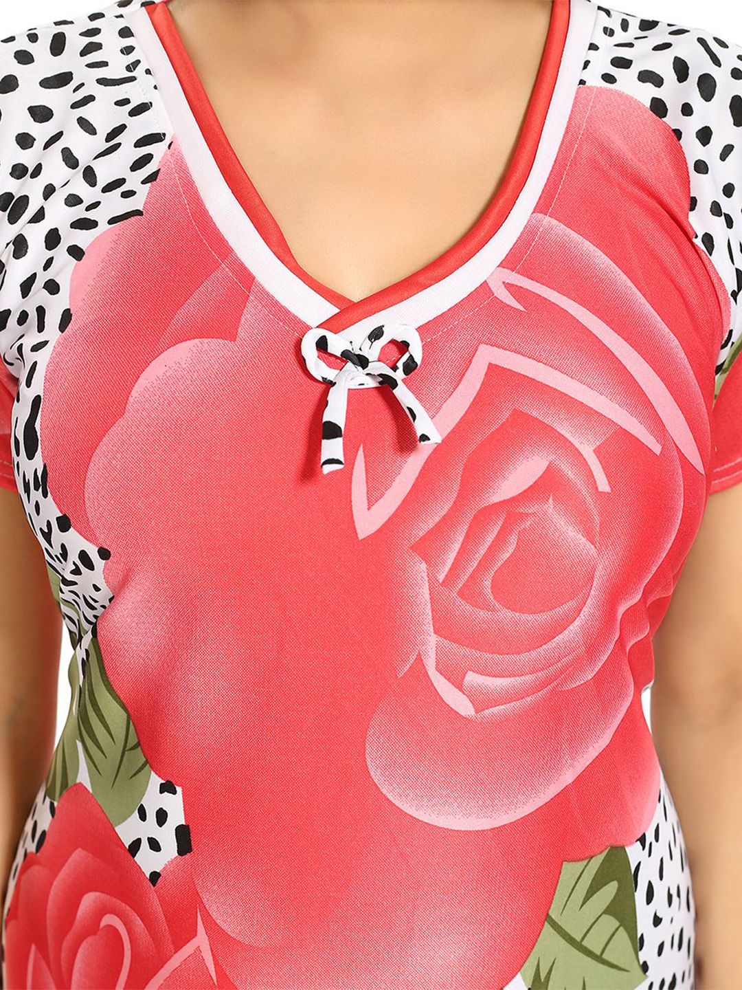 Women Printed Maxi Nightdress