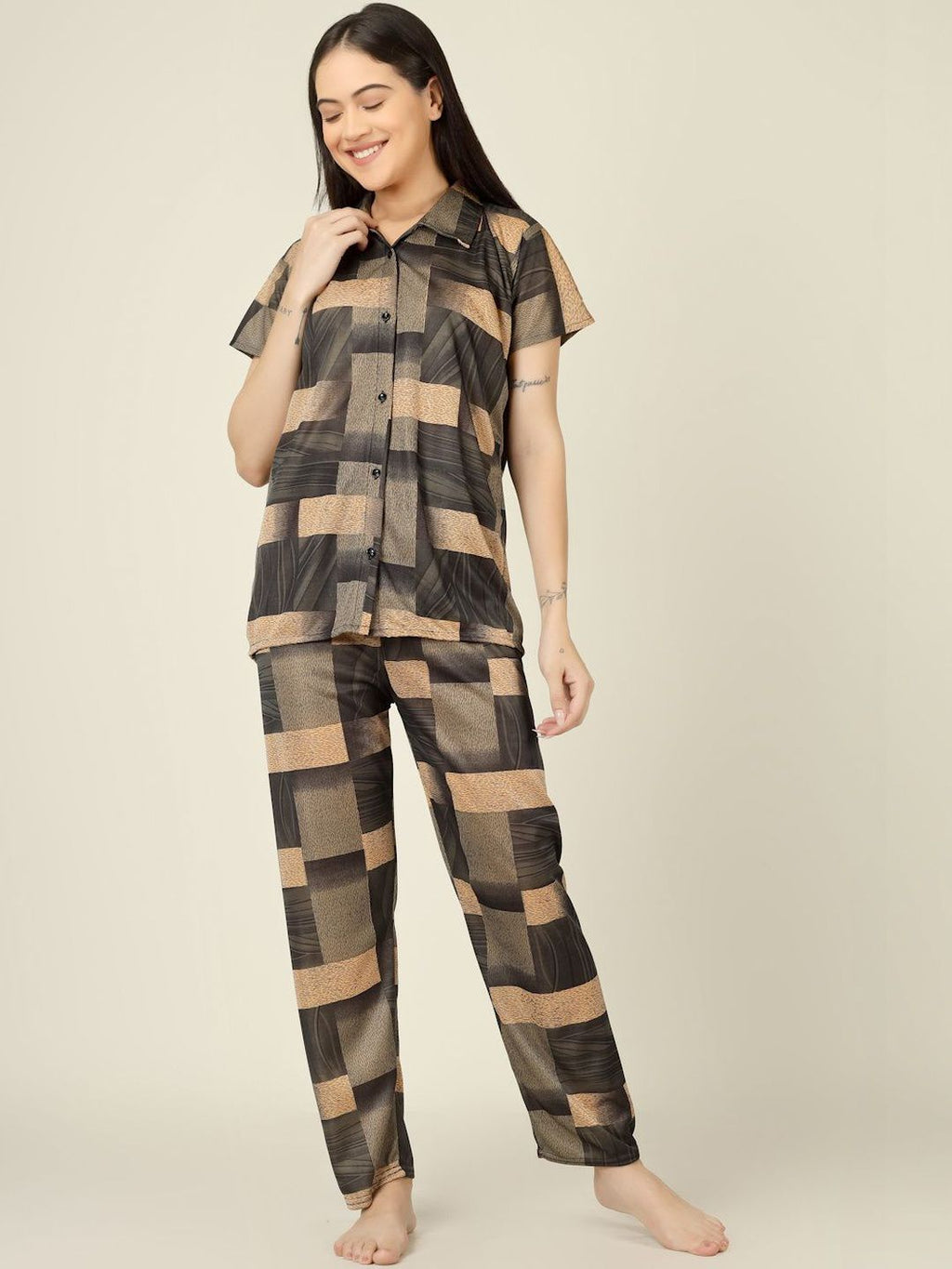 Be You Women Printed Night suit