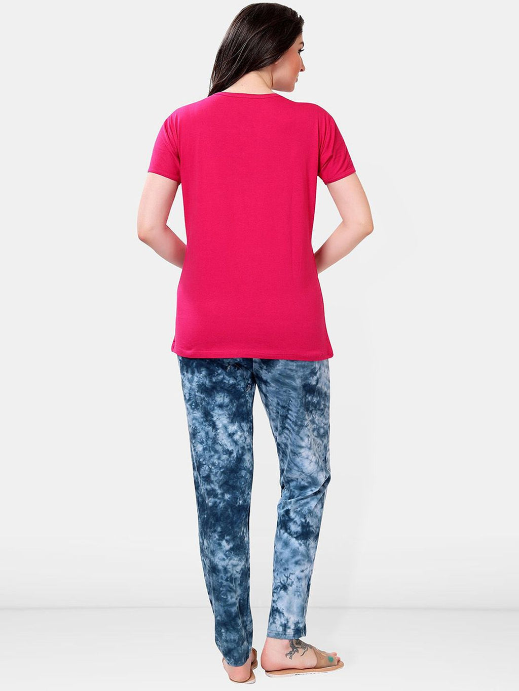 Women Printed Maternity Night suit