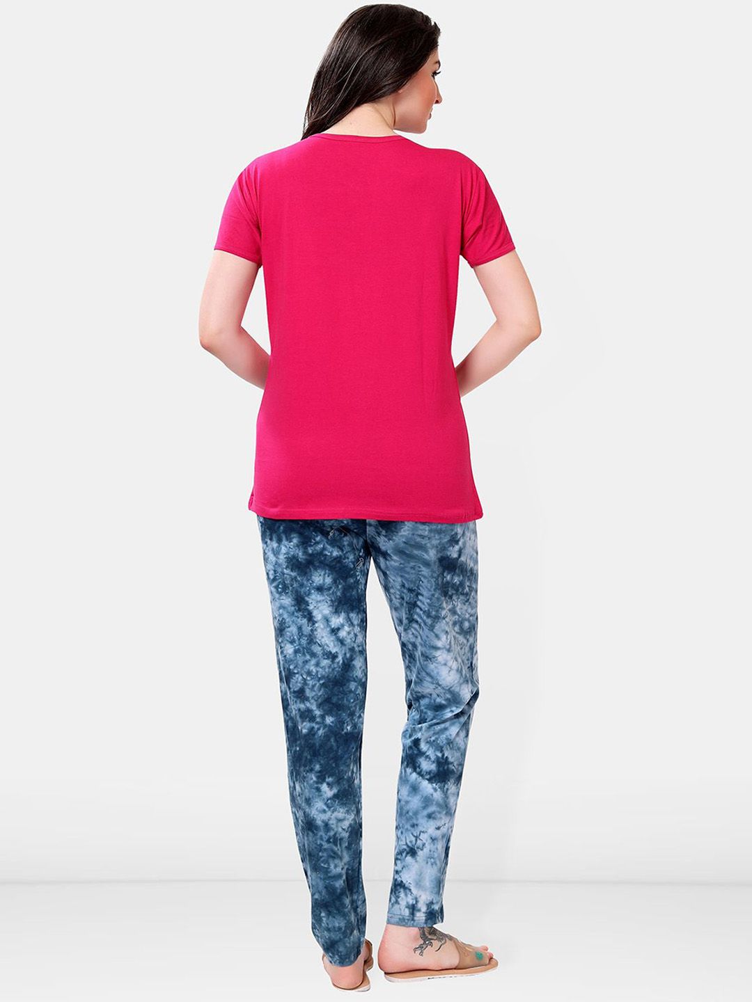 Women Printed Maternity Night suit