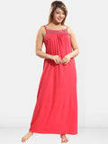 Be You Lace Cotton Maxi Nightdress