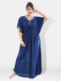 Be You Satin Maxi Kaftan Nightdress