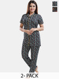 Be You Printed Shirt & Pyjama