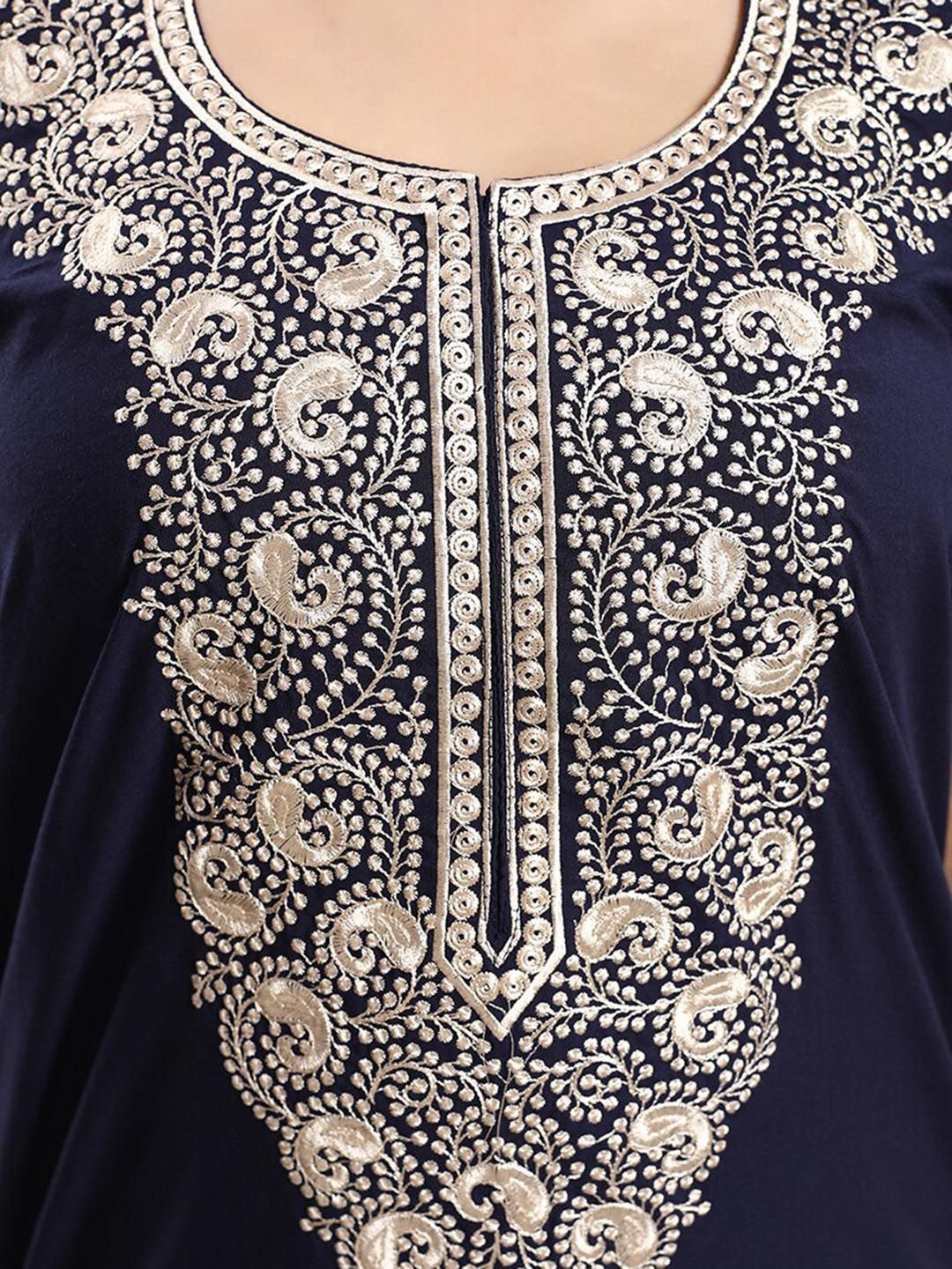 Embroidered Maxi Nightdress