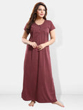 Be You Maternity Striped Maxi Nightdress