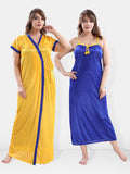 Be You V-Neck Maxi Nightdress With Robe