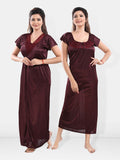 Be You Satin Maxi Nightdress With Robe