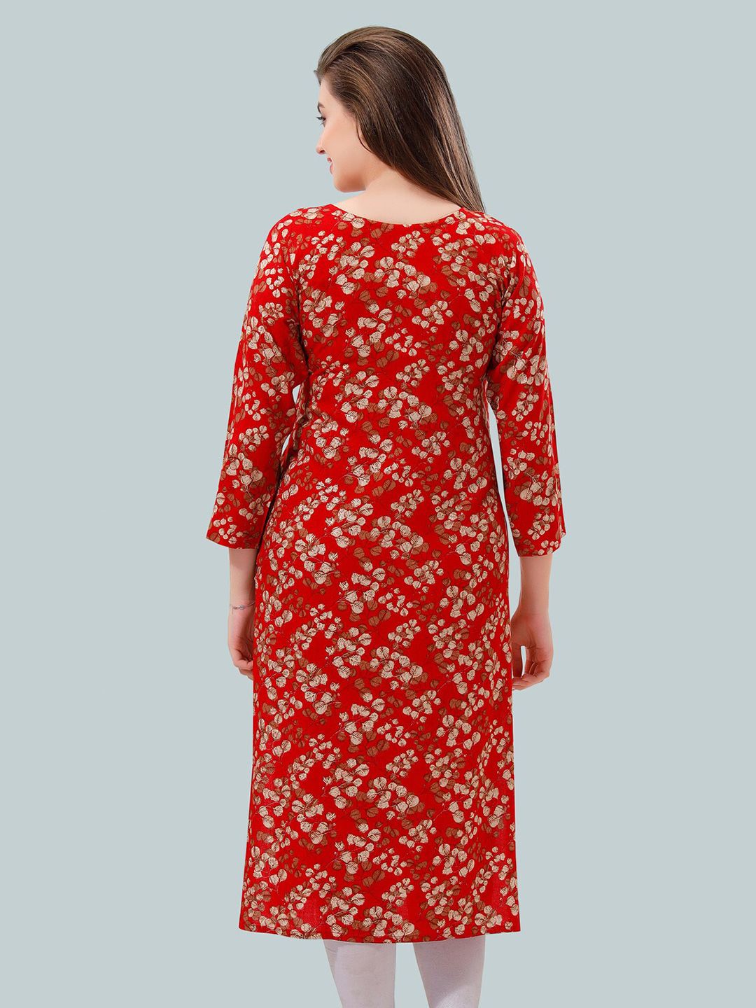 Women Floral Printed Maternity Kurta