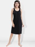 Be You Sleeveless Cotton Midi Nightdress