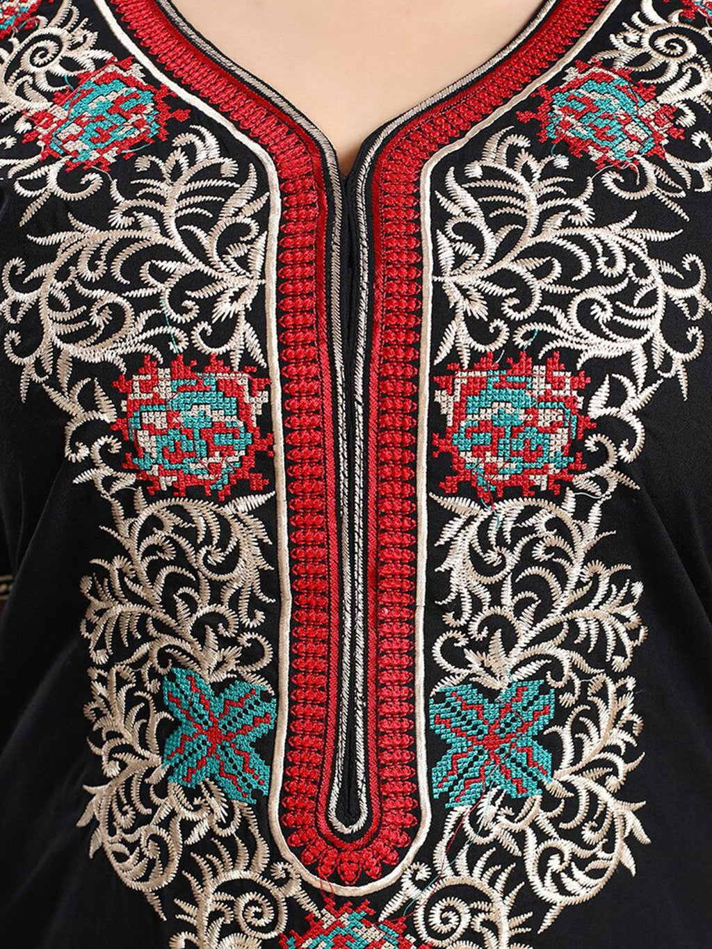 Embroidered Maxi Nightdress