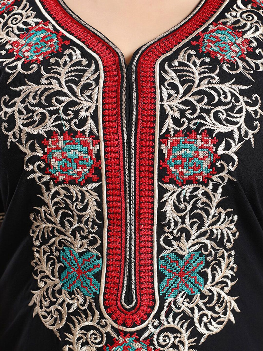 Embroidered Maxi Nightdress
