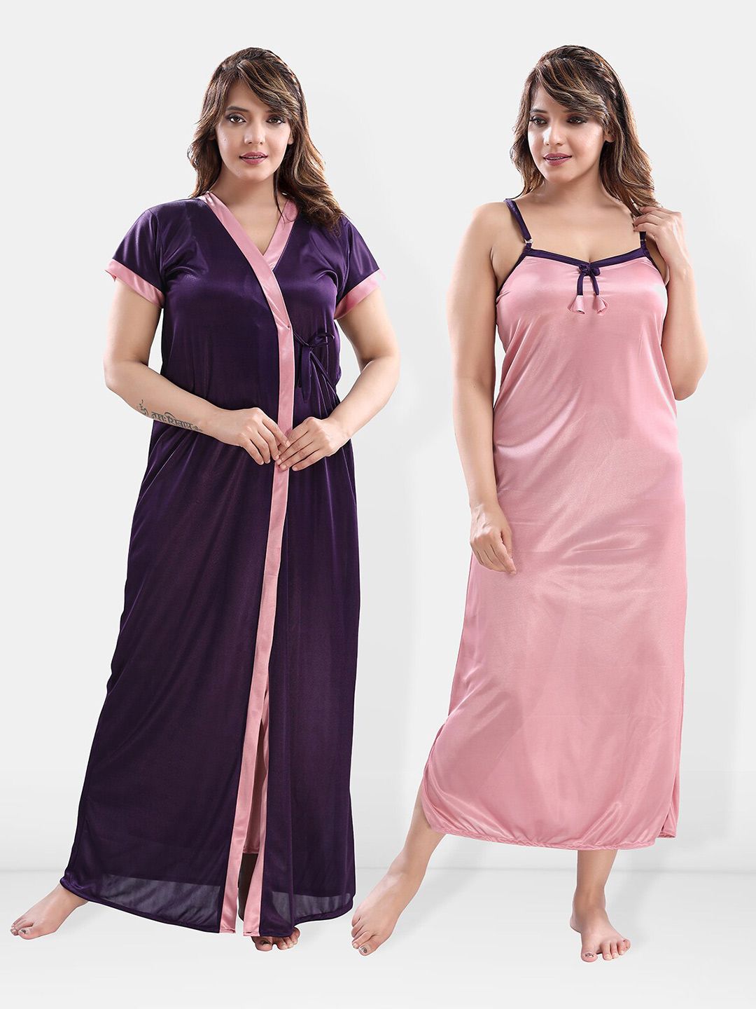 Be You Satin Maxi Nightdress