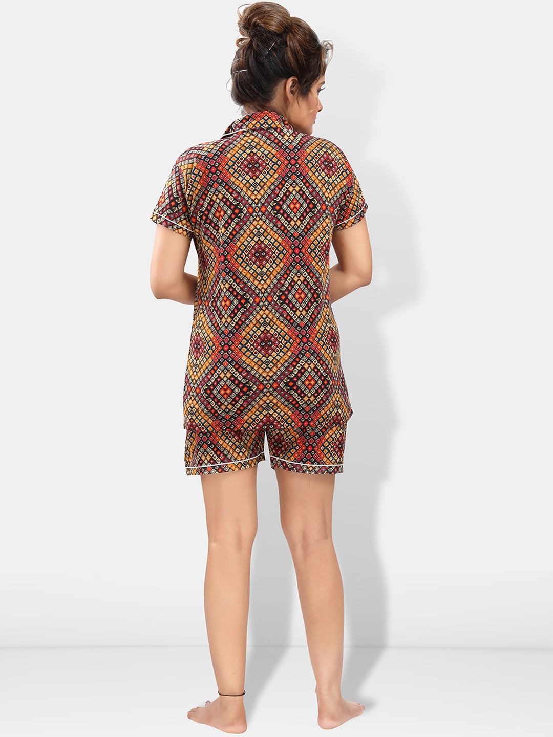Pack Of 2 Printed Night suits