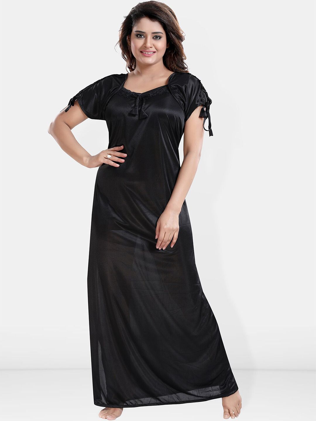 Be You Satin Maxi Nightdress