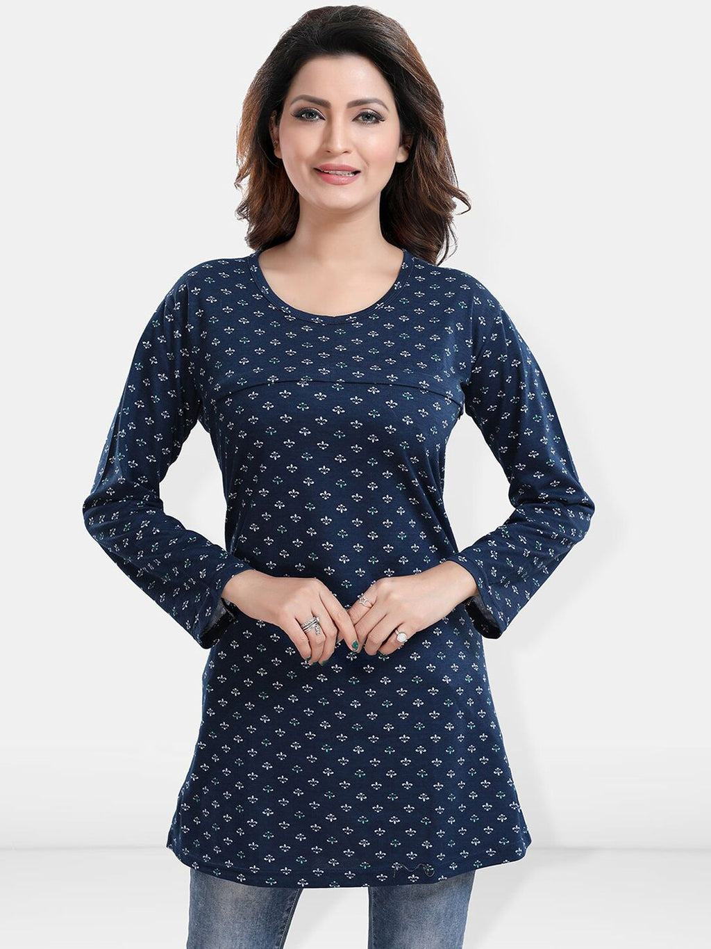 Be You Conversational Printed Maternity Top