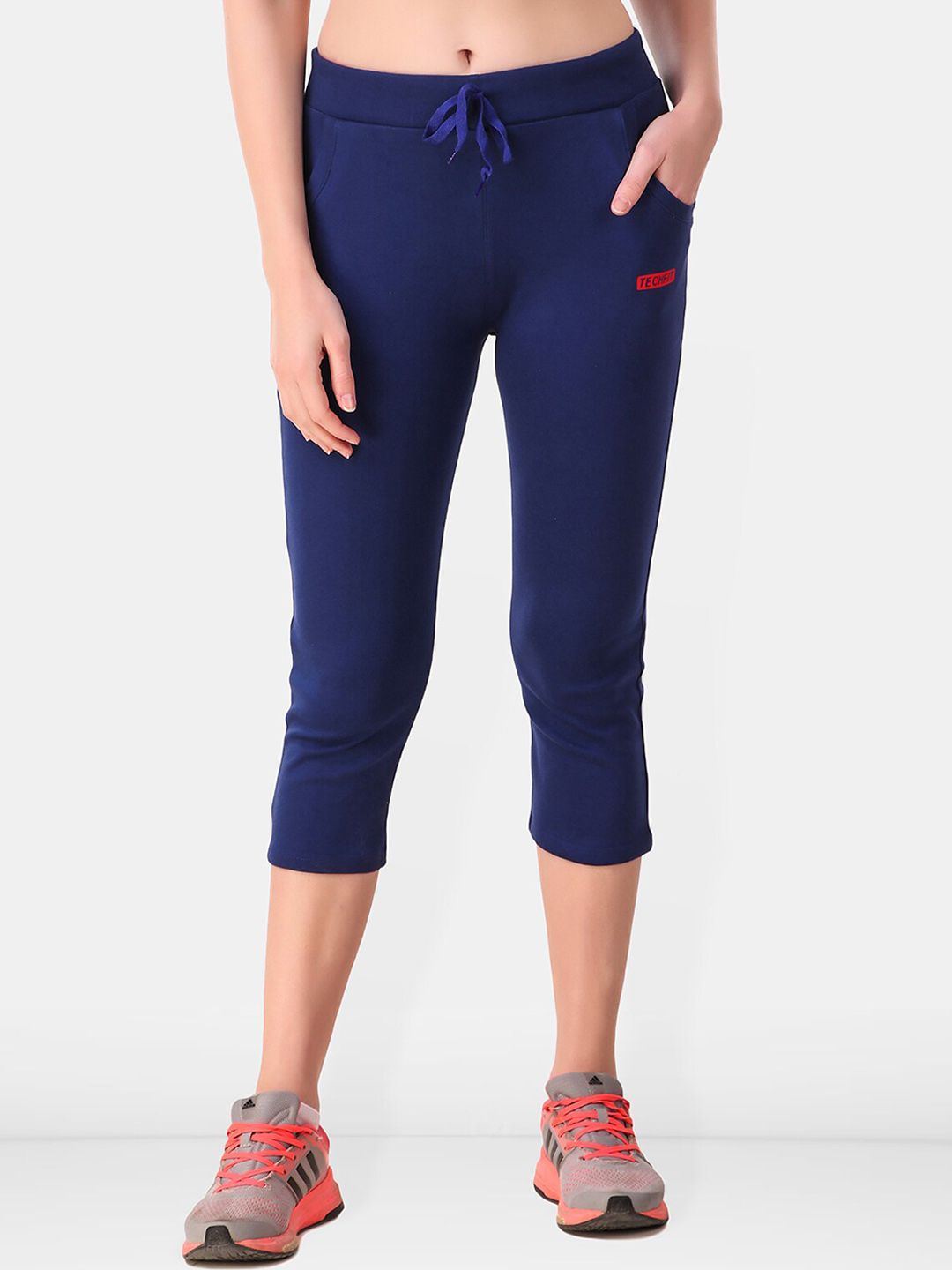 Be You Cotton Solid Three Fourth -Length Tights