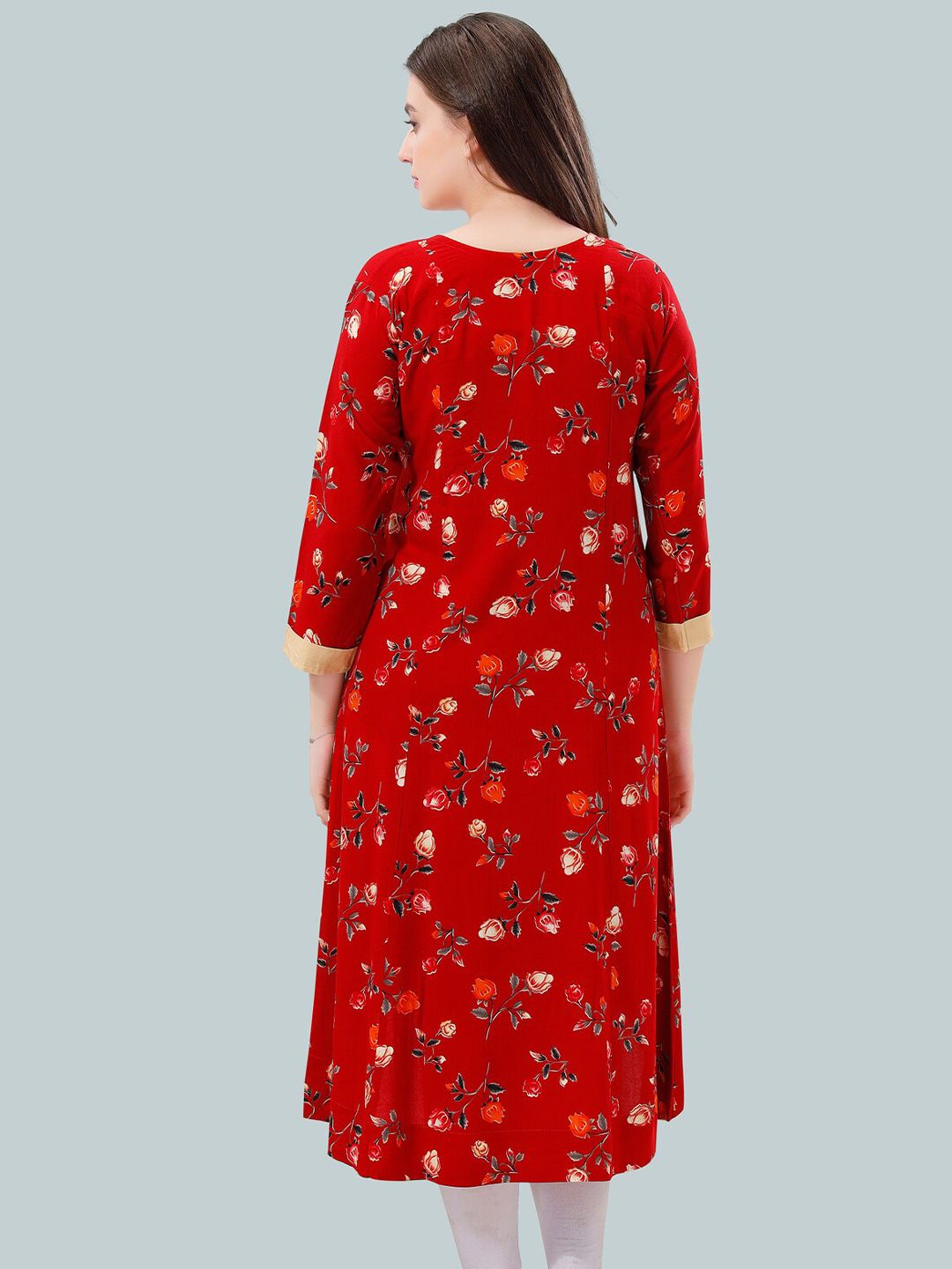 Floral Printed Maternity Kurta