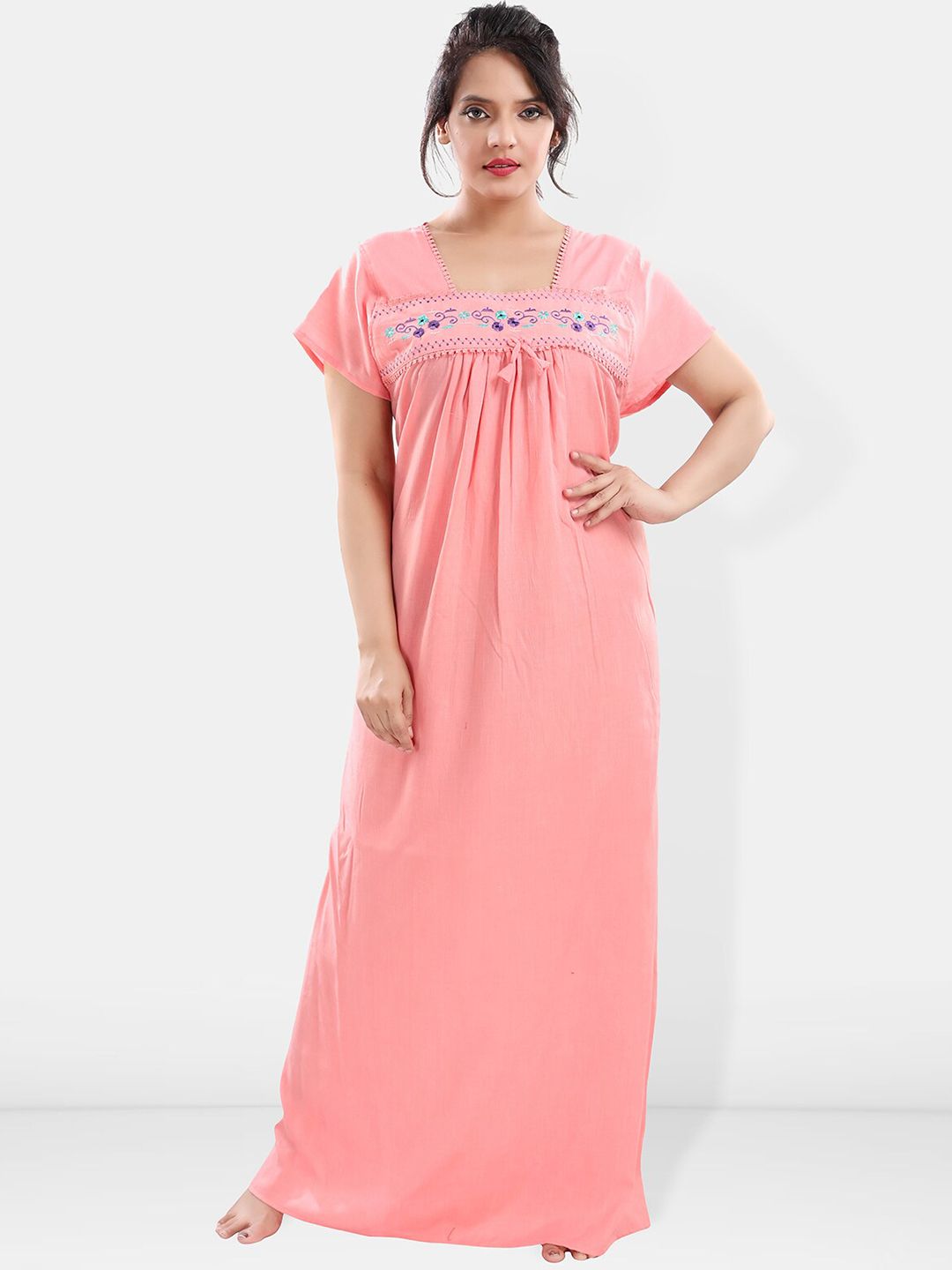 Be You Square Neck Maxi Sweat Nightdress