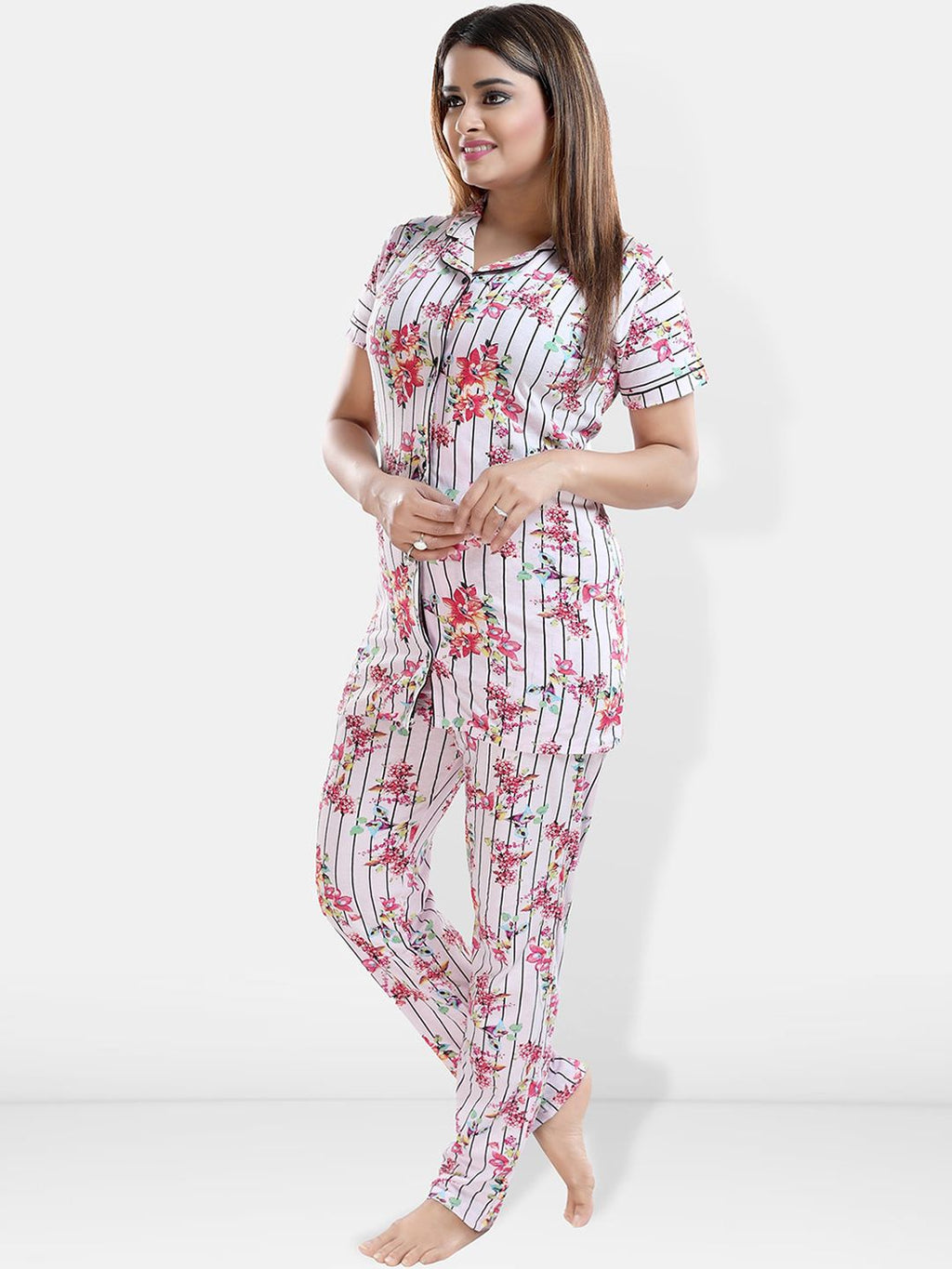 Printed Shirt & Pyjama