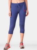 Be You Women Solid Cotton Three-Fourth Length Tights