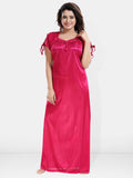 Be You V-Neck Satin Maxi Nightdress