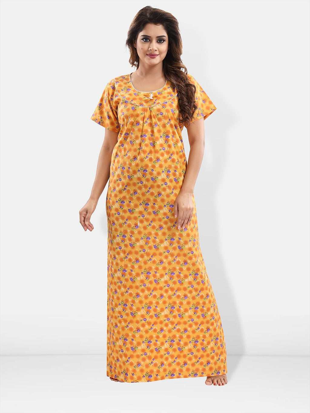 Be You Floral Printed Maxi Everyday Nightdress