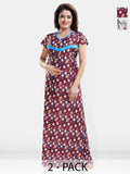 Be You Printed Maxi Nightdress