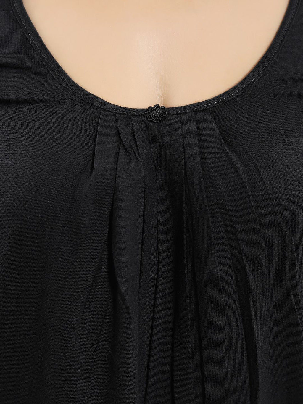 Sleeveless Cotton Maxi Nightdress