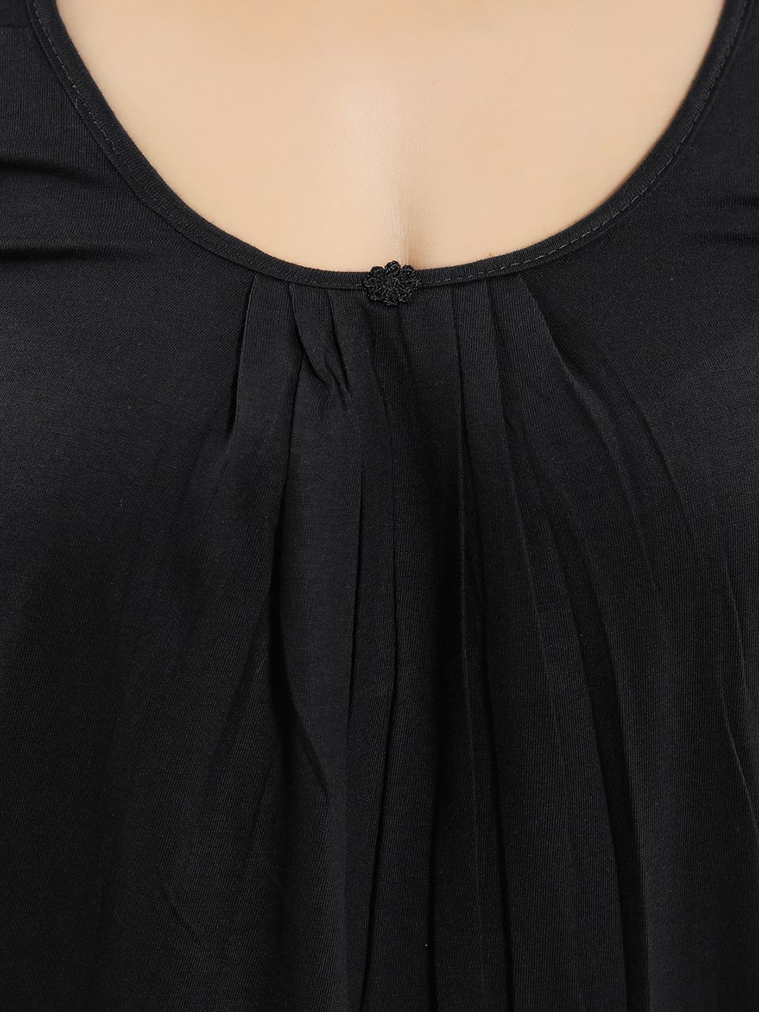 Sleeveless Cotton Maxi Nightdress