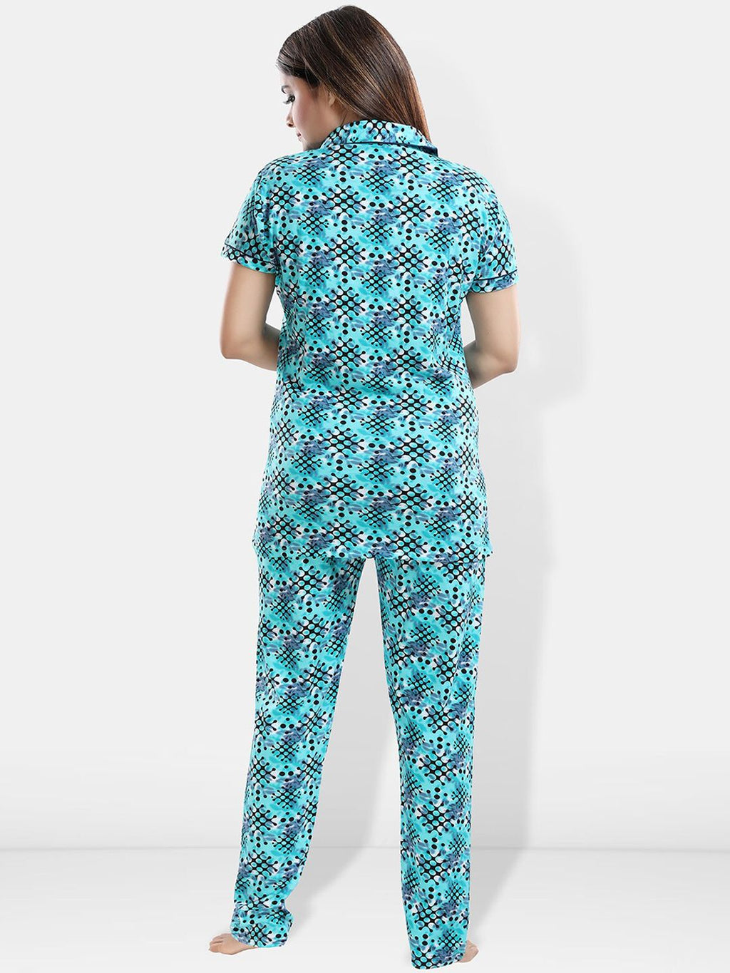 Pack of 2 Printed Shirt With Pyjamas