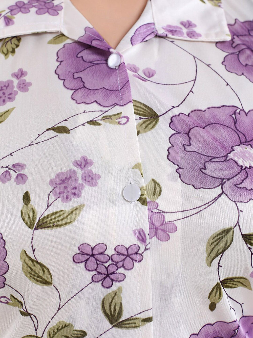 Women Floral Printed Night suit