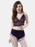 Be You Self Design Cropped Top & Mid Rise Short