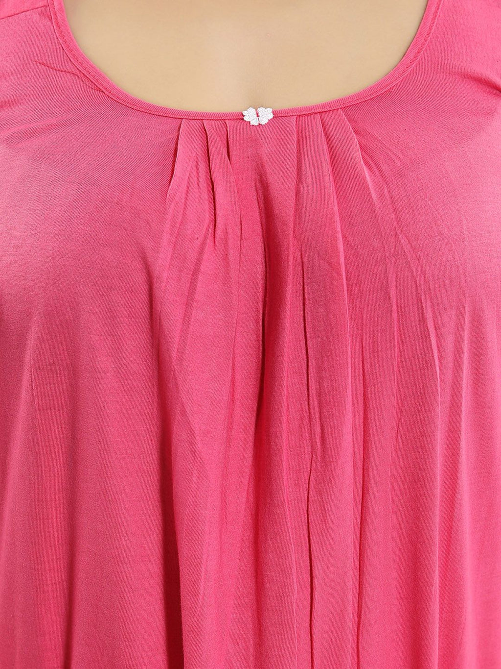 Sleeveless Cotton Midi Nightdress
