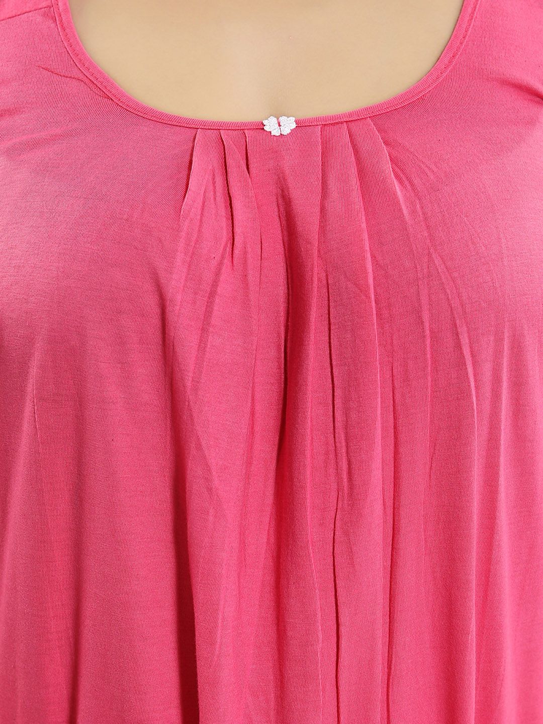 Sleeveless Cotton Midi Nightdress