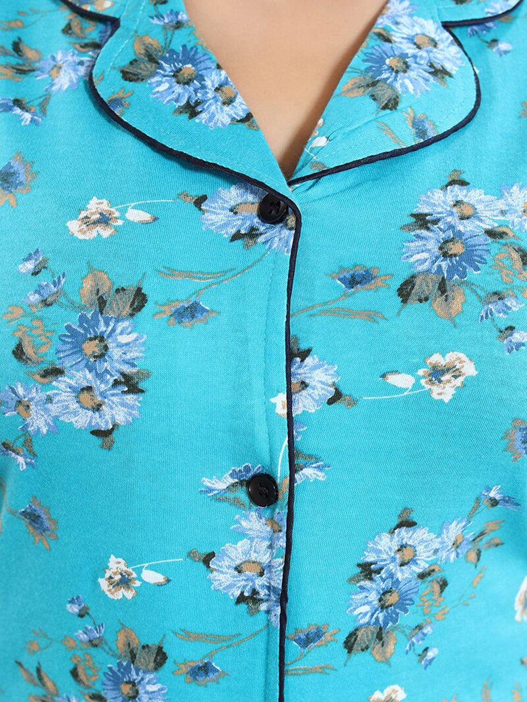 Pack of 2 Printed Cotton Night suit